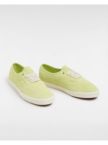Vans Skórzane sneakersy w kolorze limonkowym rozmiar: 36. Zielone trampki Vans, bez wzorów, bez zapięcia. Za 108.49 zł.