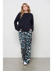 &Co Woman Sweter w kolorze granatowym rozmiar: L. Niebieskie swetry &Co Woman, l, bez wzorów, z wełny, bez ramiączek. Za 141.52 zł.