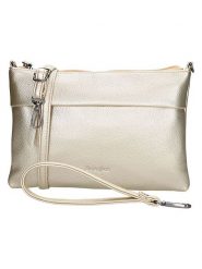 Beagles Skórzana torebka "Tarragona" w kolorze kremowym - 25 x 17,5 cm rozmiar: onesize. Brązowe torby na ramię Beagles, bez wzorów, z materiału, na ramię, bez dodatków. Za 56.99 zł.