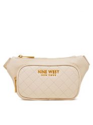 Nine West Torebka JH6771-NW Beżowy. Brązowe listonoszki Nine West, bez wzorów, z materiału, bez dodatków. Za 179.99 zł.