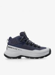 Buty turystyczne damskie wysokie Mammut Sertig III Mid GTX. Niebieskie trekkingi Mammut, z gore-texu, trekkingowe. Za 890.99 zł.