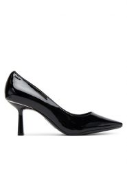 DKNY Szpilki Natrona K3569029 Czarny. Czarne szpilki DKNY, bez wzorów, ze skóry, bez obcasa, na szpilce, bez zapięcia. Za 619.99 zł.