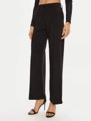 BARDOT Spodnie materiałowe 59737PB1 Czarny Regular Fit. Czarne spodnie materiałowe Bardot, bez wzorów, z materiału. Za 319.99 zł.
