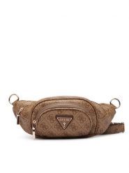 Guess Nerka Latona Travel TWHB92 11080 Brązowy. Brązowe torebki klasyczne Guess, z aplikacjami, ze skóry, bez dodatków. Za 609.99 zł.