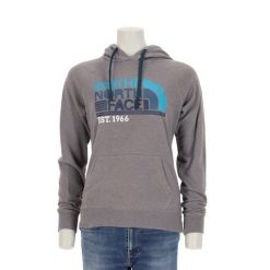 Second life - Bluza z kapturem damska The North Face szara - Jak nowy. Szare bluzy The North Face, l, bez wzorów, z materiału, z kapturem. Za 114.98 zł.