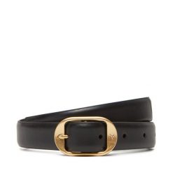 Pasek Damski Calvin Klein. Czarne paski Calvin Klein, bez wzorów. Za 219.99 zł.