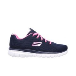 Buty damskie sportowe Skechers GET CONNECTED. Białe obuwie sportowe Skechers, bez zapięcia. W wyprzedaży za 199.00 zł.