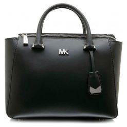 Michael Kors torebka damska A Mano czarny. Czarne torebki klasyczne Michael Kors, bez wzorów, bez dodatków. W wyprzedaży za 1,509.00 zł.