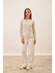 Just Cashmere Kaszmirowy sweter "Avana" w kolorze beżowym rozmiar: S. Brązowe swetry Just Cashmere, s, bez wzorów, z kaszmiru, bez ramiączek. Za 369.99 zł.