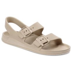 Beżowe Sandały Big Star Wodoodporne Buty Damskie. Brązowe sandały Big Star, bez wzorów, z syntetyku, eleganckie, bez obcasa, bez zapięcia. Za 59.99 zł.