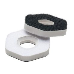 Ochronniki Seismic Slide Puck Risers - Sześciokątne Hohle Sld Pck Rsrs Hh. Białe rękawiczki SEISMIC, bez wzorów, sportowe. Za 97.00 zł.