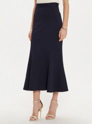 Rinascimento Spódnica midi CFC0121278003 Czarny Regular Fit. Czarne spódnice Rinascimento, xs, bez wzorów, z syntetyku, midi. Za 279.99 zł.