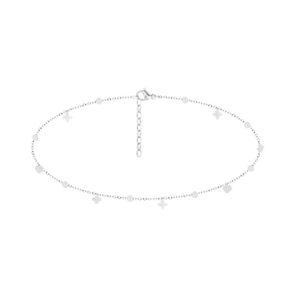 Bransoletka na kostkę Etincelle, posrebrzana. Bransoletki Lilou, posrebrzane. Za 229.00 zł.