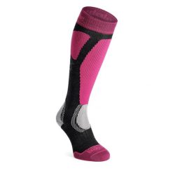 Skarpety narciarskie damskie Bridgedale Ski Easy On Merino Performance. Czarne skarpety Bridgedale, bez wzorów. Za 78.99 zł.
