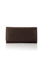 SPARWELL Skórzany portfel "Luisa" w kolorze brązowym - 19 x 9,5 x 2,5 cm rozmiar: onesize. Brązowe portfele SPARWELL, bez wzorów, z materiału. Za 86.99 zł.