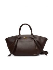 Guess Torebka Allegra HWBG22 37060 Brązowy ciemny. Brązowe torebki klasyczne Guess, z aplikacjami, ze skóry, bez dodatków. Za 634.99 zł.