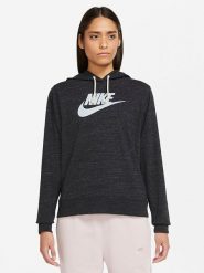 Nike Sportswear Bluza w kolorze czarnym rozmiar: XL. Czarne bluzy Nike Sportswear, xl, bez wzorów, z kapturem. Za 175.67 zł.