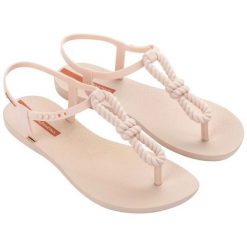 Sandały Ipanema Class Infinity 83660 BC739 beżowy. Brązowe sandały bez wzorów, eleganckie, bez obcasa, bez zapięcia. Za 222.50 zł.