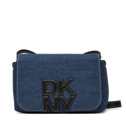 Torebka DKNY. Niebieskie torebki klasyczne DKNY, bez wzorów, bez dodatków. Za 619.99 zł.
