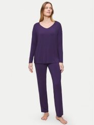 Triumph Piżama Timeless Sensuality 10221061 Fioletowy Regular Fit. Fioletowe piżamy Triumph, bez wzorów, bez ramiączek. Za 289.99 zł.