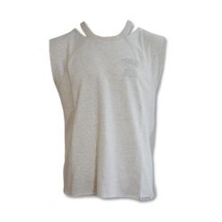 Koszulka Nike Standard Issue Top Wmns. Białe topy Nike, l, bez wzorów, bez kołnierzyka, bez ramiączek. Za 88.00 zł.