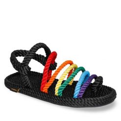 Sandały Bohonomad. Sandały Bohonomad, bez wzorów, bez obcasa, na płaskiej podeszwie, bez zapięcia. Za 259.99 zł.
