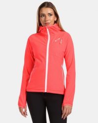 Damska polarowa bluza z kapturem Kilpi FRENSIS-W. Czerwone bluzy sportowe Kilpi, bez wzorów, z materiału, z kapturem. Za 370.41 zł.