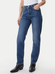 Levi's® Jeansy 501® Original A8746-0001 Niebieski Slim Fit. Niebieskie jeansy s, bez wzorów. Za 549.99 zł.