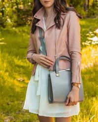 Torebka damska skórzana szara DAN-A T308. Szare torebki klasyczne DAN-A, bez wzorów, ze skóry, bez dodatków. Za 279.99 zł.