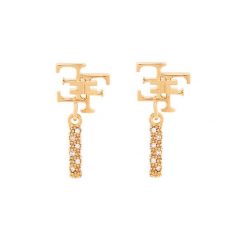 Kolczyki Elisabetta Franchi. Żółte kolczyki Elisabetta Franchi, złote. Za 769.99 zł.