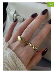 Heliophilia Pierścionki (2 szt.) rozmiar: onesize. Pierścionki Heliophilia, z mosiądzu. Za 117.73 zł.