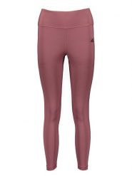 Adidas Legginsy sportowe "Yoga" w kolorze jasnoróżowym rozmiar: L. Różowe legginsy Adidas, l, bez wzorów, z materiału, outdoorowe. Za 154.45 zł.