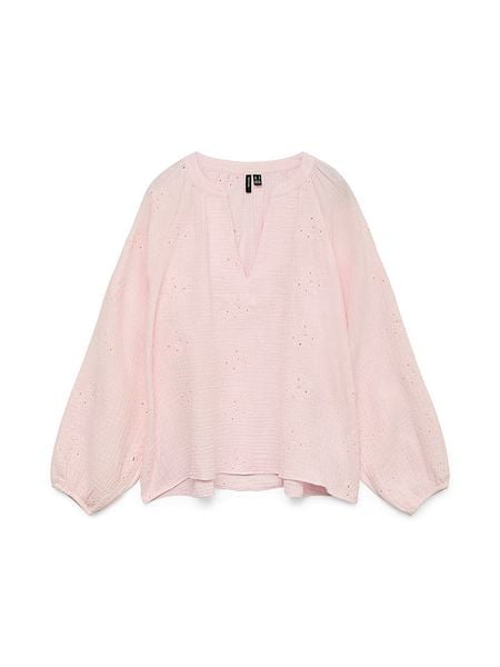 Vero Moda Bluzka w kolorze jasnoróżowym rozmiar: S. Różowe bluzki Vero Moda, s, bez wzorów, z bawełny, bez kołnierzyka, bez ramiączek. Za 139.34 zł.