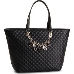 Torebka GUESS - Passion (VG) HWVG74 08230 BLA. Czarne shopper Guess, z aplikacjami, ze skóry ekologicznej, duże, bez dodatków. Za 679.00 zł.
