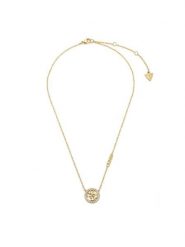 Guess Naszyjnik JUBN02 141JW Złoty. Żółte naszyjniki Guess, metalowe. Za 187.99 zł.