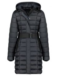 Geographical Norway Płaszcz pikowany "Artema" w kolorze czarnym rozmiar: XL. Czarne płaszcze Geographical Norway, xl, bez wzorów, z tkaniny, bez kaptura. Za 363.71 zł.