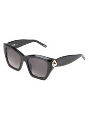 Furla Damskie okulary przeciwsłoneczne w kolorze czarno-szarym rozmiar: 53. Czarne okulary przeciwsłoneczne Furla, bez wzorów, z tworzywa sztucznego, wakacyjne. Za 609.95 zł.
