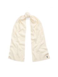 Polo Ralph Lauren Szalik 455956296002 Écru. Rękawiczki Polo Ralph Lauren, bez wzorów, z materiału. Za 679.99 zł.