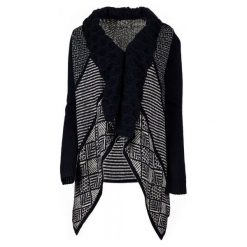 Desigual sweter damski Menta XS ciemnoniebieski. Niebieskie swetry Desigual, xs, bez wzorów, bez ramiączek. W wyprzedaży za 332.00 zł.