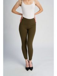 Marks & Spencer Legginsy w kolorze khaki rozmiar: 38. Brązowe legginsy Marks & Spencer, bez wzorów, z podwyższonym stanem. Za 66.00 zł.