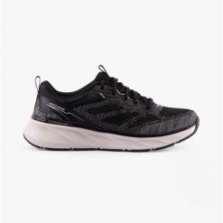 Buty damskie SKECHERS Edgeride Power Flow. Czarne obuwie sportowe Skechers, bez zapięcia. Za 269.99 zł.