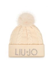 Liu Jo Czapka 2F5058 M0300 Beżowy. Brązowe czapki Liu Jo, bez wzorów, z materiału. Za 299.99 zł.