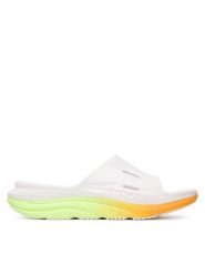 Hoka Klapki ORA Recovery Slide 3 1135061 Biały. Białe klapki HOKA, bez wzorów, z syntetyku, bez obcasa. Za 299.99 zł.