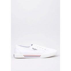 Kapcie PEPE JEANS BRADY BASIC W Biały. Białe obuwie domowe Pepe Jeans, bez wzorów, z jeansu, bez zapięcia. Za 210.99 zł.