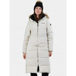 Płaszcz Zimowy Damski Fundango Meganne. Brązowe kurtki sportowe FUNDANGO, na zimę, s, bez wzorów, z puchu, trekkingowe. Za 599.90 zł.