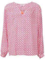 Zwillingsherz Bluzka w kolorze różowo-białym rozmiar: L/XL. Różowe bluzki Zwillingsherz, l, bez wzorów, z wiskozy, bez kołnierzyka, bez ramiączek. Za 136.13 zł.