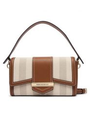 KARL LAGERFELD Torebka B2W30233 Beżowy. Brązowe torebki klasyczne KARL LAGERFELD, bez wzorów, z materiału, bez dodatków. Za 1,499.00 zł.