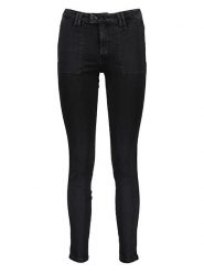 Mustang Dżinsy "Mia" - Skinny fit - w kolorze czarnym rozmiar: W26/L30. Czarne jeansy Mustang, l, z aplikacjami. Za 100.99 zł.