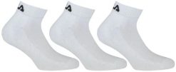 Skarpetki Fila Regular Fit w zestawie 3 sztuk, białe 39-42. Białe skarpety 661, bez wzorów, z bawełny. Za 111.99 zł.