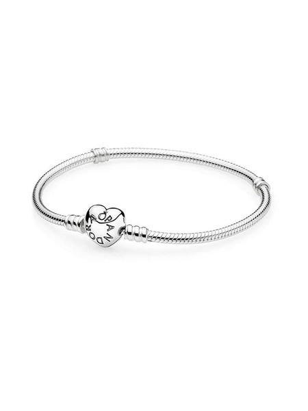 Pandora Srebrna bransoletka rozmiar: 21. Szare bransoletki Pandora, srebrne. Za 230.95 zł.